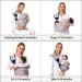 Shiaon Baby Sling Carrier - One Shoulder Toddler Hip Carrier | Lightweight Newborn to Toddler Sling for Infants 7-45 lbs | Grey Cloth Fabric - Buy Online on GoSupps.com