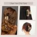 Shinowa Hair Clip Set - 3 Strong Hold Slipproof Gripper Accessories for Long Thick Hair - Beige - Buy Online on GoSupps.com