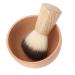 Razor brush set for men shaving brush and bowl for salon at home travel quick foaming efficient cleaning care brush shaving brush