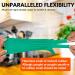 Vgo Reusable Household Cleaning Gloves - Rubber Dishwashing Gloves (Green, Large) - Extra Thickness, Long Sleeves - Ideal for Kitchen Cleaning, Working, Painting, Gardening, and Pet Care - 1 Pair - Buy Online on GoSupps.com