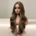 HAIRCUBE Synthetic Curly Wig - Middle Part Light Golden Brown - Women's Wigs - Buy Online on GoSupps.com