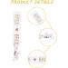 Hicarer 5-Piece Bridesmaid Bracelet Set with Bride Hair Tie Perfect Wedding Gift for Friends - Buy Online on GoSupps.com