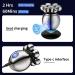 5-in-1 Electric Head Shaver for Bald Men - Rotary Design Head Shavers Kit with Clippers, Nose Trimmer, Brush, Massager - Cordless and Rechargeable Silver - Buy Online on GoSupps.com