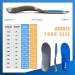 Kelaide Arch Support Insoles for Plantar Fasciitis Relief and Comfort | Orthotic Inserts for Flat Feet and Pronation | Men and Women - Blue (Mens 6-6.5 / Womens 8-8.5) - Buy Online on GoSupps.com