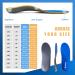 Kelaide Arch Support Insoles for Plantar Fasciitis Relief - Comfort Orthotic Inserts for Flat Feet & Feet Pain - Unisex Blue Shoes Insoles (Men's 7-7.5 / Women's 9-9.5 - Buy Online on GoSupps.com