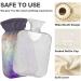 Buy Naanle 2L Hot Water Bottle with Butterfly Lavender Cover - Heat & Cold Therapy for Pain Relief Back Hands and Neck - Buy Online on GoSupps.com