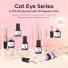 Modelones Cat Eye Gel Nail Polish Set 6 Colors Holographic Pink Purple Brown Gel Polish Glitter 9D Magnetic Gel Polish Pink Gel Polish with Magnet Nail Art DIY Salon For Women - Buy Online on GoSupps.com