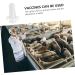 Lurrose 10pcs Veterinary Nasal Dropper Makeup Kit for Pigs - Nozzle Sprayers for Medicine Atomization - White - Buy Online on GoSupps.com