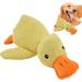 TEISHARE Calming Duck Plush Stress Reliever for Dogs Soothing Duck Squeaky Duck for Puppies Soft Calming Duck for Dogs Comfortable Dog Toy - Buy Online on GoSupps.com