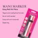 Nails.INC Mani Marker Nail Art Pen Trio - Professional Nail Design Set - Buy Online on GoSupps.com