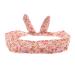 Zac's Alter Ego Floral Print Vintage Style Wire Headband Baby Pink