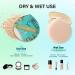FVION 2 Pcs Large Powder Puff Makeup Puff Big Makeup Sponge For Wet & Dry Use Soft Thick Beauty Blender for Powder Foundation Contouring Blue - Buy Online on GoSupps.com