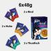 FELIX Soup for Cats - Tender Pieces & Variety Mix | Pack of 8 (6 Bags x 48g) | International Shipping - Buy Online on GoSupps.com
