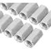 10Pcs M8 Long Rod Nut Hex High Strength Hexagonal Sleeve Nut Standoff Threaded Fasteners for Industrial and Construction Fasteners(M8x20) - Buy Online on GoSupps.com