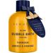 Nutritious Bubble Bath - Luxury Long Lasting Natural Bubble Foaming - Turmeric Orange Arnica Essential Oil - Skin Healing Moisturizing Relaxing & Stress Relief Self-Care Spa Gift for Christmas