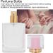 Perfumes Spray Bottle 50ml Exquisite and Small for Perfumes Essences Liquid Substances Fine Mist Decoration (Pink) - Buy Online on GoSupps.com