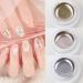 Metallic Painting Gel - 3PC Mirror Metallic Nail Polish - 3D Metal Painting Gel Reflective High Shine Nail Polish - Super Glossy Soak off UV/LED Nail Gel (Silver Gold Rose Gold) - Buy Online on GoSupps.com