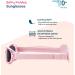 Kiddus Baby Sunglasses | Pink Flower Pattern | UV400 Protection | Ages 0-2 years - Buy Online on GoSupps.com
