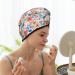 Floral Ditsy Hair Towel Wrap | Quick-Dry Towel Turban for Effortless Hair Drying - Buy Online on GoSupps.com