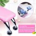 Microfiber Leather Nail Arm Rest Cushion - Hand Rest for Acrylic Nails and Toenails - Manicure Stand Pillow for Nail Art - Pink - Buy Online on GoSupps.com