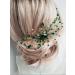 WEIPUER Bridal Hair Comb with Gold Crystal & Green Rhinestone Handmade Headpiece for Women and Girls 18-20cm Special Occasions & Wedding Gift - Buy Online on GoSupps.com