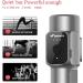 Merach Mini Massage Gun - Portable Percussion Muscle Massager for Athletes - Deep Tissue Relief - Anti-Slip Handle - Gray - Buy Online on GoSupps.com