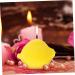 FRCOLOR Lemon Tea Candle - Relaxing Souvenir Candle for Girls | Korean Home Decor & Gifts | Paraffin Fragrance Oils - Buy Online on GoSupps.com