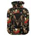 Individual Christmas heat bottle with reference personalized heat bottles for pain relief individual hot water bottle feet and bed warmers for headaches 1 l