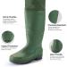 TIDEWE Lightweight Hip Wader for Men and Women - Green/Brown - Size M9/W11 - Buy Online on GoSupps.com