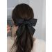 Women's Hair Bows Set - Black Ribbons for Hair in Red, Pink, Black - Buy Online on GoSupps.com
