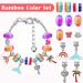 Acejoz 85 Pcs Charm Bracelet Making Kit - DIY Beads for Girls, Adults & Beginners - Buy Online on GoSupps.com