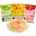 540g Japanese Mochi Fruits Rice Cake, Traditional Pastry Dessert Mochi , Strawberry, Grape, Mango 3 Flavors Mixed Packaging, for the Perfect Dessert for Office and Leisure Time