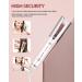 CkeyiN Automatic Hair Curler 25mm - Professional Anti-Scalding Curling Iron for Long & Short Hair - 3-Speed Adjustable Temperature - White - Buy Online on GoSupps.com