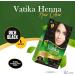 Vatika Henna Hair Colour Rich Black 100% Ammonia Free 6 x 10g Sachtes - 60g Black 10 g (Pack of 6) - Buy Online on GoSupps.com