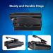 360 Rotatable Insulin Pump Holder | Compatible with Medtronic MiniMed Models | Sturdy Clip | Black - Buy Online on GoSupps.com