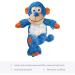 KONG Cross Knots Monkey Toy for Small/Medium Dogs - Internal Knotted Ropes, Minimal Stuffing - Multicolor - Buy Online on GoSupps.com