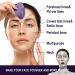 Amethyst Gua Sha Stone for Face and Body Massage - Anti-Aging Skin Care Tool for SPA Therapy - Buy Online on GoSupps.com