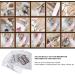 Nail Stencils 20pcs Colour PET Nail Art Printing Template Nail Art Sticker Manicure Decor for Household Nail Salon - Buy Online on GoSupps.com