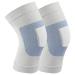 Fabater Knee Sleeve - Non-Slip Compression Support for Fitness | Breathable Light Gray (Large) | International Shipping Available - Buy Online on GoSupps.com