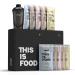 Yfood drinking meal powder trial package sugar arm lactose -free & gluten -free (10 meals 5 varieties) - This is food liquid food drinks with 25g protein 26 vitamins & minerals trial package powder