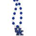 Siskiyou Sports NCAA Womens Kentucky Wildcats Fan Bead Necklace Kentucky Wildcats 24 inch Team Color