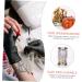 POPETPOP 4 Sets Nail Holder Nail Display Stand Magnetic Small Beard Comb Tool Stand Nail Art Training Stand Fake Nail Tip Stand Manicure Metal Ceramics Exercise Rack - Buy Online on GoSupps.com