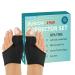 Muekday Bunion Corrector for Women & Men 2 Pcs Upgraded Orthopedic Bunion Splint for Big Toe Pain Relief and Toe Straightening Hallux Valgus Brace for Day/Night Support (Black-2PACK)