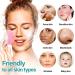 50 Compressed Facial Sponges - Reusable Natural Beauty Makeup Sponges for Daily Skin Care & Makeup Removal | Pink - Buy Online on GoSupps.com