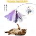 Jetczo Cat Wand Toy - Feather Replacements with Bells for Interactive Exercise - 6 Piece Set - Buy Online on GoSupps.com
