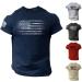 Men's USA Flag 4th of July Patriotic Tee Shirt - Red - X-Large - Buy Online on GoSupps.com