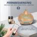 Zovhyya Aroma Diffuser 500ml - Aromatherapy Humidifier with Remote Control 14 LEDs Timer & Auto Shut-Off for Living Room Bedroom & Yoga | Buy Now - Buy Online on GoSupps.com