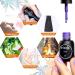DRIZZLE. BEAUTY 21 Pcs Gel Nail Polish Kit - Soak Off UV Gel Set with Black, White, Glitter, Nude, Gray & Neon Colors - Starter Kit with Top Coat and Base Coat - Buy Online on GoSupps.com