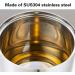 IINCOOY 8L Electric Wax Melting Pot - Stainless Steel Wax Melter with Spout 30-110 for Commercial Use - Buy Online on GoSupps.com