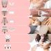 Solimpia 6-in-1 Electric Lady Shaver & Epilator for Women - Wet/Dry Hair Removal with LED Light - Ideal for Face, Legs, Underarms & Bikini Area - Buy Online on GoSupps.com